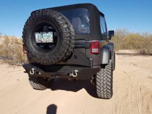 Iron Bull Bumpers - Iron Bull Rear Bumper for Jeep (2007-17) Wrangler - Image 4