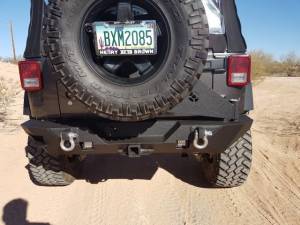 Iron Bull Bumpers - Iron Bull Rear Bumper for Jeep (2007-17) Wrangler - Image 5
