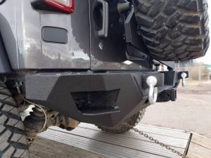 Iron Bull Bumpers - Iron Bull Rear Bumper for Jeep (2007-17) Wrangler - Image 6