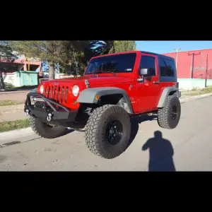 Iron Bull Front Bumper for Jeep (2007-17) Wrangler (Shovel Head)