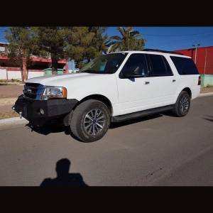 Iron Bull Front Bumper for Ford (2015-17) Expedition, Parking Sensor Cutouts Available 