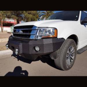 Iron Bull Bumpers - Iron Bull Front Bumper for Ford (2015-17) Expedition, Parking Sensor Cutouts Available - Image 2