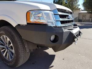 Iron Bull Bumpers - Iron Bull Front Bumper for Ford (2015-17) Expedition, Parking Sensor Cutouts Available - Image 3