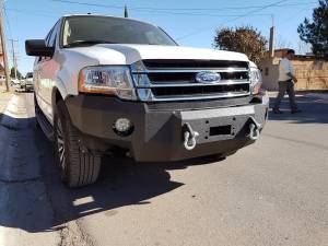 Iron Bull Bumpers - Iron Bull Front Bumper for Ford (2015-17) Expedition, Parking Sensor Cutouts Available - Image 4