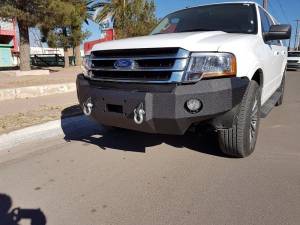 Iron Bull Bumpers - Iron Bull Front Bumper for Ford (2015-17) Expedition, Parking Sensor Cutouts Available - Image 5