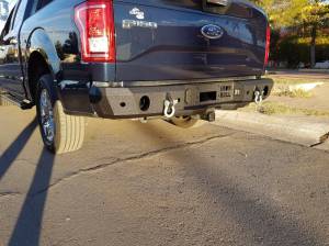 Iron Bull Bumpers - Iron Bull Rear Bumper for Ford (2015-20) F-150, Parking Sensor Cutouts Available - Image 2