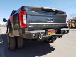Iron Bull Bumpers - Iron Bull Rear Bumper for Ford (2017-22) F-250/F-350 Super Duty, Parking Sensor Cutouts Available - Image 4