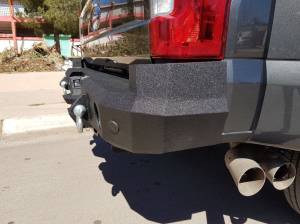 Iron Bull Bumpers - Iron Bull Rear Bumper for Ford (2017-22) F-250/F-350 Super Duty, Parking Sensor Cutouts Available - Image 6