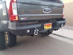 Iron Bull Bumpers - Iron Bull Rear Bumper for Ford (2017-22) F-250/F-350 Super Duty, Parking Sensor Cutouts Available - Image 8
