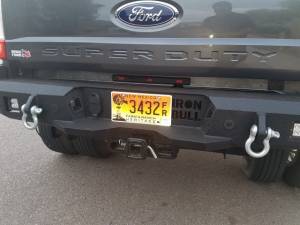 Iron Bull Bumpers - Iron Bull Rear Bumper for Ford (2017-22) F-250/F-350 Super Duty, Parking Sensor Cutouts Available - Image 9