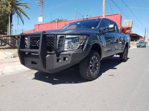 Iron Bull Bumpers - Iron Bull Front Bumper for Nissan (2016-24) Titan XD, Parking Sensor Cutouts Available - Image 6