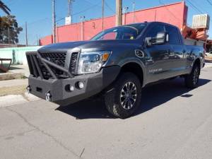 Iron Bull Bumpers - Iron Bull Front Bumper for Nissan (2016-24) Titan XD, Parking Sensor Cutouts Available - Image 12