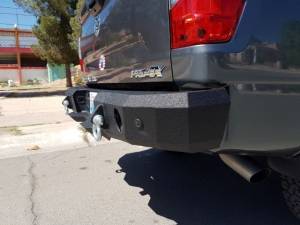 Iron Bull Bumpers - Iron Bull Rear Bumper for Nissan (2016-24) Titan XD, Parking Sensor Cutouts Available - Image 7