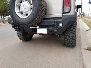 Iron Bull Bumpers - Iron Bull Rear Bumper for Hummer (2003-09) H2/H2 SUT - Image 2