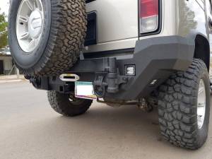 Iron Bull Bumpers - Iron Bull Rear Bumper for Hummer (2003-09) H2/H2 SUT - Image 3