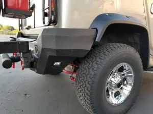Iron Bull Bumpers - Iron Bull Rear Bumper for Hummer (2003-09) H2/H2 SUT - Image 4