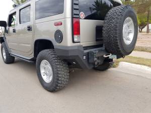 Iron Bull Bumpers - Iron Bull Rear Bumper for Hummer (2003-09) H2/H2 SUT - Image 6