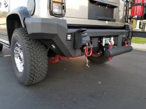 Iron Bull Bumpers - Iron Bull Rear Bumper for Hummer (2003-09) H2/H2 SUT - Image 7