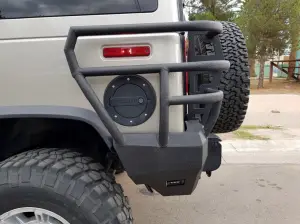 Iron Bull Bumpers - Iron Bull Rear Bumper for Hummer (2003-09) H2/H2 SUT - Image 12