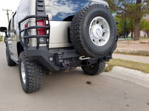Iron Bull Bumpers - Iron Bull Rear Bumper for Hummer (2003-09) H2/H2 SUT - Image 14