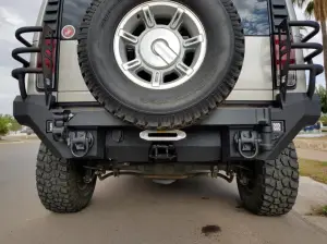 Iron Bull Bumpers - Iron Bull Rear Bumper for Hummer (2003-09) H2/H2 SUT - Image 15