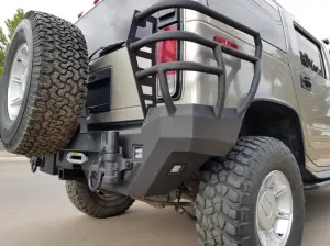 Iron Bull Bumpers - Iron Bull Rear Bumper for Hummer (2003-09) H2/H2 SUT - Image 17