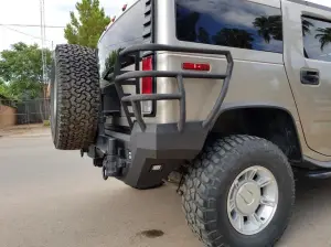 Iron Bull Bumpers - Iron Bull Rear Bumper for Hummer (2003-09) H2/H2 SUT - Image 18