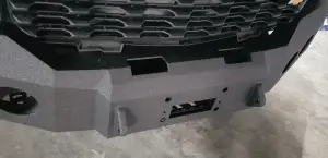 Iron Bull Bumpers - Iron Bull Front Bumper for Chevy (2019-21) 1500 Silverado, Parking Sensor Cutouts Available - Image 3