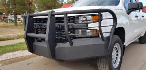 Iron Bull Bumpers - Iron Bull Front Bumper for Chevy (2019-21) 1500 Silverado, Parking Sensor Cutouts Available - Image 7