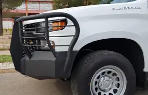 Iron Bull Bumpers - Iron Bull Front Bumper for Chevy (2019-21) 1500 Silverado, Parking Sensor Cutouts Available - Image 10