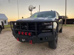 Iron Bull Bumpers - Iron Bull Front Bumper for Chevy (2019-21) 1500 Silverado, Parking Sensor Cutouts Available - Image 16