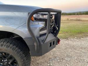 Iron Bull Bumpers - Iron Bull Front Bumper for Chevy (2019-21) 1500 Silverado, Parking Sensor Cutouts Available - Image 17