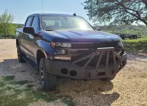 Iron Bull Bumpers - Iron Bull Front Bumper for Chevy (2019-21) 1500 Silverado, Parking Sensor Cutouts Available - Image 18