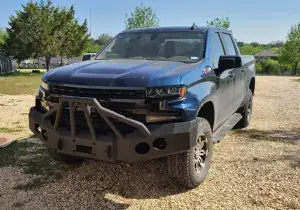 Iron Bull Bumpers - Iron Bull Front Bumper for Chevy (2019-21) 1500 Silverado, Parking Sensor Cutouts Available - Image 19