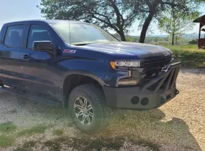 Iron Bull Bumpers - Iron Bull Front Bumper for Chevy (2019-21) 1500 Silverado, Parking Sensor Cutouts Available - Image 20