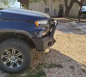 Iron Bull Bumpers - Iron Bull Front Bumper for Chevy (2019-21) 1500 Silverado, Parking Sensor Cutouts Available - Image 21