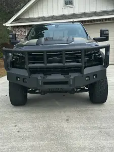 Iron Bull Bumpers - Iron Bull Front Bumper for Chevy (2019-21) 1500 Silverado, Parking Sensor Cutouts Available - Image 26