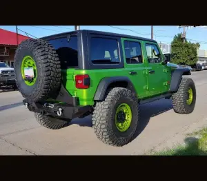 Iron Bull Bumpers - Iron Bull Rear Bumper for Jeep (2019-23) Wrangler JL, Parking Sensor Cutouts Available - Image 3