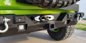 Iron Bull Bumpers - Iron Bull Rear Bumper for Jeep (2019-23) Wrangler JL, Parking Sensor Cutouts Available - Image 4