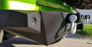 Iron Bull Bumpers - Iron Bull Rear Bumper for Jeep (2019-23) Wrangler JL, Parking Sensor Cutouts Available - Image 7