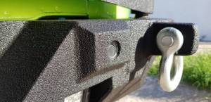 Iron Bull Bumpers - Iron Bull Rear Bumper for Jeep (2019-23) Wrangler JL, Parking Sensor Cutouts Available - Image 8