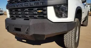 Iron Bull Bumpers - Iron Bull Front Bumper for Chevy (2020-23) 2500/3500 Heavy Duty Silverado, Parking Sensor Cutouts Available - Image 4