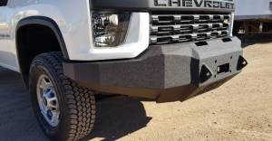 Iron Bull Bumpers - Iron Bull Front Bumper for Chevy (2020-23) 2500/3500 Heavy Duty Silverado, Parking Sensor Cutouts Available - Image 5