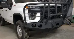 Iron Bull Bumpers - Iron Bull Front Bumper for Chevy (2020-23) 2500/3500 Heavy Duty Silverado, Parking Sensor Cutouts Available - Image 8