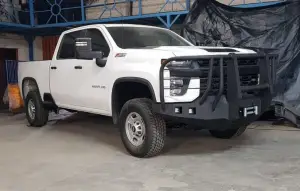 Iron Bull Bumpers - Iron Bull Front Bumper for Chevy (2020-23) 2500/3500 Heavy Duty Silverado, Parking Sensor Cutouts Available - Image 11