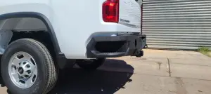 Iron Bull Bumpers - Iron Bull Rear Bumper for Chevrolet (2020-25) 2500/3500 Heavy Duty Silverado, Parking Sensor Cutouts Available - Image 6