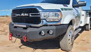 Iron Bull Bumpers - Iron Bull Front Bumper for Dodge/Ram (2019-26) 2500/3500, Parking Sensor Cutouts Available - Image 3