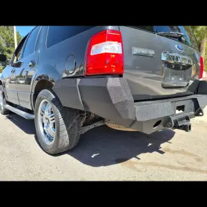 Iron Bull Bumpers - Iron Bull Front Bumper for Ford (2007-14) Expedition, Parking Senor Cutouts Available (NON EL) - Image 2