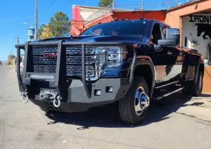 Iron Bull Bumpers - Iron Bull Front Bumper for GMC (2020-23) Sierra 2500/3500, Parking Sensor Cutouts Available - Image 5