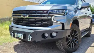Iron Bull Bumpers - Iron Bull Front Bumper for Chevy (2021-24) Tahoe, Parking Sensor Cutouts Available - Image 4